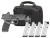 Springfield Armory Hellcat Pro Comp OSP 9mm 3.8" 17+1 Textured Colored