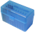 MTM Case-Gard 50-Round Ammo Box .22-.250, 6mm PPC, 7mm BR Clear Blue