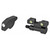 Meprolight Tru-Dot Adjustable Sight Set S&W K, L, N Frame with Pinned Front Sight Steel Blue Tritium Green