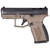 Derya Arms DY9Z 9mm 3.50" 15+1 Interchangeable Backstrap Melonite (3694)