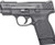 Smith & Wesson M&P45 Shield M2.0 .45 ACP 3.3" 7+1 Textured Colored - Black