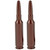 A-ZOOM Action Proving Dummy Round, Snap Cap 6.5 Creedmoor Aluminum 2PK