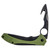 Remington Sportsman Linerlock Skinner Knife 3.25" Blade Black and Green Handle