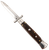 Steel River Knives SGSWP Spartan 3.9 Inch Italian Bayonet Polished Blade 5.1 Inch Snakewood Handle