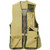 Bob Allen Full Mesh Shooting Vest Khaki Right Hand X-Small