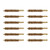 Brownells Special Line Brass Rifle Brush 416 Caliber 12 Pack