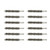 Brownells Standard Line Stainless Steel .375 Caliber Rifle Bore Brushes 12 Pack