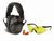 Walker's Pro Low Profile Passive Ear Muffs Combo Black Walker's Pro Low Profile Passive Ear Muffs Combo Black