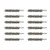 Brownells Standard Line Stainless Steel 44/45 Caliber Rifle Bore Brushes 12 Pack