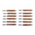Brownells Double-Tuff Bronze Rifle Brush .458 Caliber 12 Pack