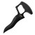 Cold Steel Demko Java Push Dagger 6" Kriss Blade Fixed Knife Black