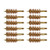 Brownells 50 Caliber Brass Bore Brushes 12 Pack