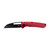 SOG Escape FL Folding Knife 3" Sheepsfoot Blade Red Black
