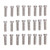 Brownells 6-40 x 1/2" Fillister Head Stainless Steel Screws 24-Pack