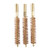 Brownells Dewey Bronze Bore Brush .45 Caliber Rifle 3-Pack