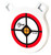 Allen HardRock AR500 Steel Gong Target 4 Inch 3/8 Inch Thick
