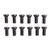 Brownells T-10 Weaver Oval Screw 6-40 x 11/32" 12 Pack