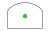 Trijicon RMR Dual-Illuminated Red Dot Sight 9 MOA Dot Green Reticle
