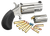 North American Arms Pug 22 Magnum Revolver 1" Stainless Barrel 5 Round Black Grip