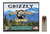 Grizzly 9mm Luger +P Ammo 147 Grain Jacketed Hollow Point Box of 20