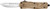 Cobratec Medium FS3 OTF Knife 3" D2 Blade Wood Grain Cerakote