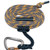 Tethrd 11mm Tree Tether/Lineman Belt 8' with Carabiner Orange