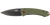 CRKT 2520C Tuna Fixed Blade Knife 3.22" OD Green