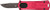 Cobratec California 952 OTF Knife Red Handle 1.75" D2 Blade Gen 2