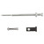 Kak Industry AR-15 Carrier Completion Kit Silver 304-1002-001