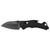 Kershaw Craze Pocket Knife 2.5" Reverse Tanto 8Cr13MoV BlackWash Blade Glass Filled Nylon Handle Black - Image 1
