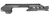 Strike Industries SMC Charlie Top Rail Black Steel Compatible w/ Extended Charging Handle for P320 Slides
