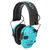 Walker's Razor Slim Electronic Earmuffs Blue Sparkle