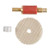 Brownells Lewis Lead Remover Replacement Rubber Tip 9mm/38/357 Cal