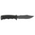 SOG Seal Pup Fixed Blade Knife 4.75" Partially Serrated Clip Point AUS-8 Powder Coat Blade GRN Handle Black - Image 2