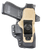 DeSantis HyEye IWB Holster Black Kydex Glock 43/43X/43X MOS Ambidextrous