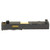 Zaffiri Precision IBS Compensated Slide for Glock 19 Gen 3 - Black/Gold Cerakote, RMR Cut