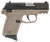 SCCY CPX-1 9mm Luger Pistol 3.1" Barrel 10+1 Round Black Slide FDE Frame (Includes Manual Safety, Optic Ready)