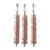 Brownells Bronze Handgun Chamber Brush 10mm/.40 Caliber - 3 Pack