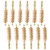 Brownells Special Line Brass Bore Brushes 9mm/.38/.357 Pistol - 12 Pack