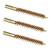 Brownells Special Line Dewey-Thread Bronze Pistol Bore Brush 9mm 3-Pack