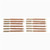 Brownells Special Line Dewey-Thread Bronze Bore Brushes 6mm-.25 Caliber (12-Pack)