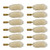 Brownells Wool Bore Mop 12 Gauge - 12 Pack