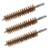 Brownells Bronze Rifle Chamber Brush Belted/Standard Magnum .375 Caliber - 3 Pack