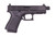 Glock G19 G5 Semi Automatic Pistol (9mm, 4.02" Barrel, Black Frame, 3-10RD Mags, Front Serrations)