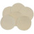 Brownells Heavy Duty Cotton Round Cleaning Patches 2.75" 20/12 Gauge - 100 Pack