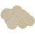 Brownells Heavy Duty Cotton Round Patches 2" .40-.50 Cal 1000-Pack