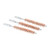 Brownells Double-Tuff Bronze Rifle Bore Brush .30 Caliber 3-Pack