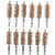 Brownells Double-Tuff Bronze Pistol Bore Brush .44-.45 Caliber 12-Pack