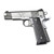 Hogue 1911 Govt Magrip Kit, Flat Mainspring, Chainlink, G10 Black/Gray