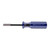 Brownells Magna-Tip #81 Solid Screwdriver Handle 1.25" x 8" Blue
